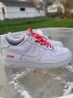 Supreme Nike Air Force 1 Low White Size 10 DS Brand New IN HAND