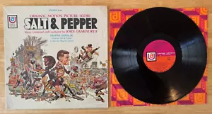 33 12" LP MOVIE SOUNDTRACK SALT & PEPPER SAMMY DAVIS JR PETER LAWFORD - Picture 1 of 2