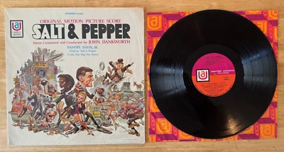 33 12" LP MOVIE SOUNDTRACK SALT & PEPPER SAMMY DAVIS JR PETER LAWFORD - Image 1 of 2