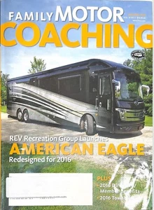FMCA Family Motor Coaching MAGAZINE - January 2016 American Eagle Directory - Picture 1 of 2