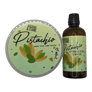 Pistachio Shaving Soap (K2e) and Splash - by Ariana & Evans (Used) - Picture 1 of 2
