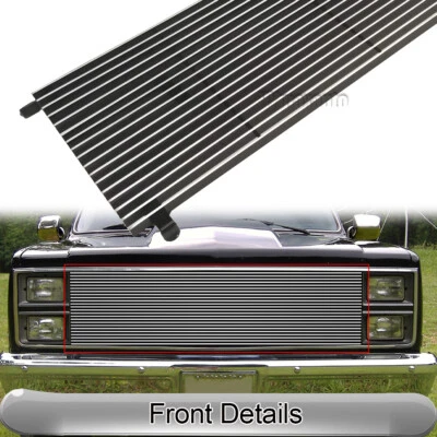 Fits 1981-1987 Chevy Blazer/C/K/Suburban/GMC Jimmy Suburban Chrome Billet Grille Foto 1 de 4