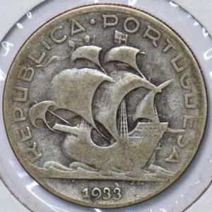 Portugal 1933 5 Escudos 194791 combine shipping - Picture 1 of 2