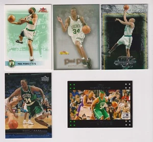 FIVE CARD PAUL PIERCE LOT - BOSTON CELTICS - Picture 1 of 1