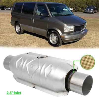 Convertidor catalítico de 2,5" para GMC Safari Chevrolet Astro Van 2000-2005 4,3 L 1 pieza Foto 1 de 4