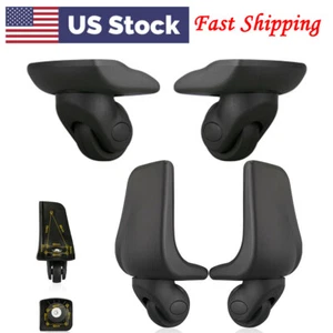 2pcs Replacement Luggage/Suitcase Spare Swivel Wheel 360° Spinner W001 - Picture 1 of 11