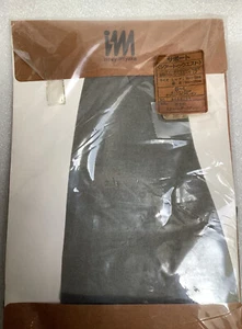 Vintage ISSEY MIYAKE Pantyhose Black Sheer Size S-L New Old Stock - Picture 1 of 5