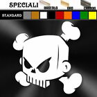 Adesivo Sticker Ken Block Logo Skull Teschio Tuning Prespaziato,Auto,Casco Decal