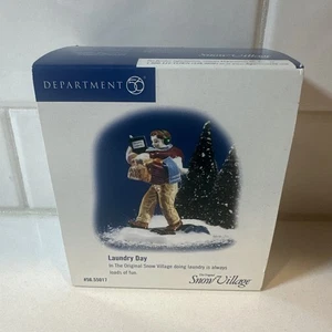 Dept 56 The Original Snow Village Laundry Day #55017.   Nuovo - Foto 1 di 5