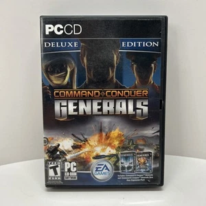 Command & Conquer: Generals Deluxe Edition PC, 2003 – EA Games - W/ Zero Hours - Picture 1 of 3