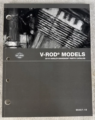 Harley Davidson 2016 catálogo de piezas modelos V Rod 99457-16 Foto 1 de 4