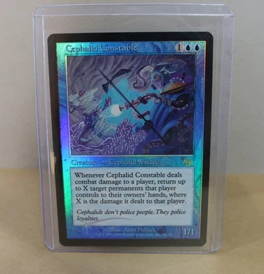 Cephalid Constable - MTG Judgment 2002 Foil (Excellent Condition) - Image 1 of 3