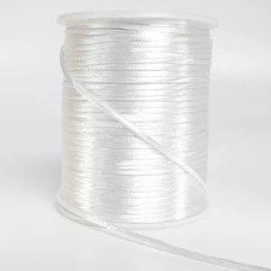 2 mm x 330 Fuß Satin Nylonkordel, seidig glatte Nylonschnur für Schmuckherstellung - Bild 1 von 6