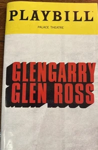 Glengarry Glen Ross Broadway 2025 Playbill Kieran Culkin Bob Odenkirk Bill Burr - Bild 1 von 2