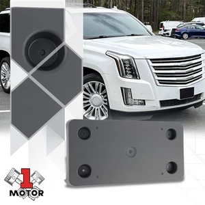 Front Bumper License Plate Mounting Bracket Holder for 15-20 Cadillac Escalade - Foto 1 di 6