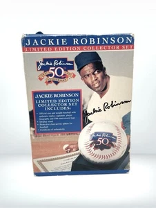 Jackie Robinson 50th Anniversary Baseball 1997 New In Box With Certificate - Picture 1 of 10