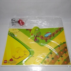 Duplo Farm Table Mat Red Bunny Brick Rabbit Logo Placemat 5002120 6063347 Party - Picture 1 of 10