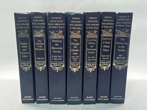 History Of United States Naval Operations In World War II Lot Of 7 - Picture 1 of 14