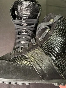 RARE MODEL DOLCE AND GABBANA  SNEAKERS D&G SHOES MENS US SIZE 9.5 42.5 AUTHENTIC - Picture 1 of 24