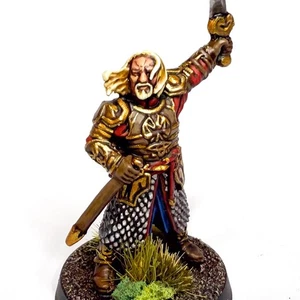 Painted King Theoden of Rohan - * COMMISSION * - 3 days - LOTR GW, Lord Rings - Picture 1 of 8