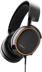 SteelSeries Arctis 5 Gaming Headset RGB Beleuchtung DTS kabelgebunden, schwarz - Bild 1 von 9