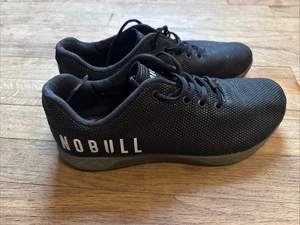 No Bull Shoes All Black Running Sports Mens 9 Womens 10.5 - Picture 1 of 12
