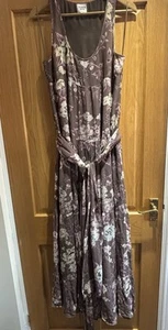 Jessica’s Attic Vintage Dress And Belt/ Scarf Uk14 - Picture 1 of 5