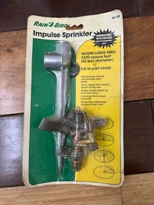 RARE VINTAGE Rain Bird SK-125! Sonderanfertigung 25BPJ-FP-ADJ Messing Schlagregner - Bild 1 von 3
