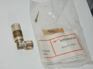 NEU ! Connector ANDREW Type 42336 RIGHT ANGLE TYPE N PLUG for FHJ4-50B Heliax  - Picture 1 of 12