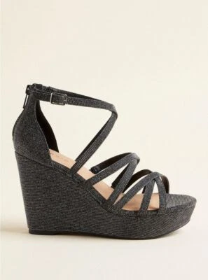 TORRID High Heel Sandaletten, Gr. 45-46, neu, bequeme Weite (auch für Männerfüße!)