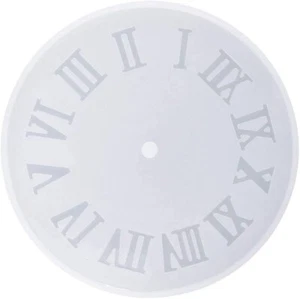 Clock Resin Silicone Mould-Roman Numerals 9.8cm - Picture 1 of 1