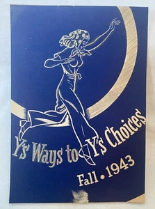 Vintage 1943 YWCA St. Louis Booklet RARE - Bild 1 von 10
