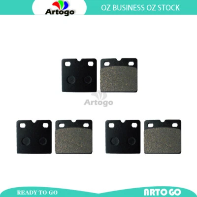 Front+Rear Brake Pads For BMW K100 RS Non ABS-8 Valve 1983-1986 1987 Sept. 1988 - Image 1 of 2
