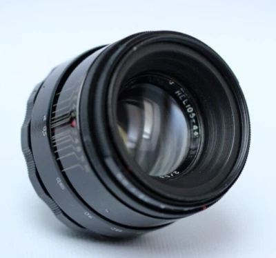 Helios 44 Black Photo lens 13 blades 2/58 mm mount M42 - Image 1 of 4