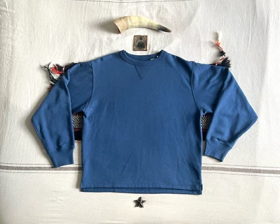 Levi’s LMC Made Crafted Sweatshirt XS-M Oversize Blue BNWOT Sold Out LVC New NOS - Image 1 of 4