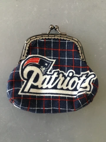 New England Patriots Fabric Change Purse Cover