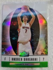 Andrea Bargnani-06-07 Topps Finest #90  Green refractor 140/199 RC 🔥🔥🔥