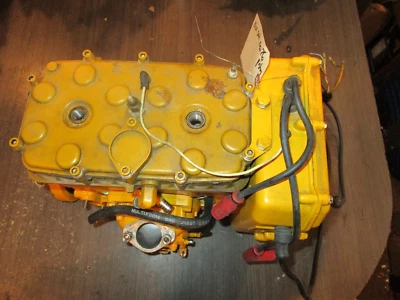 90 SEADOO 580 587 GOOD RUNNING MOTOR ENGINE NO CORE REQUIRED YELLOW #3 - Image 1 of 4