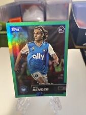 Ben Bender 2023 Topps MLS Green Foil /75 Charlotte FC