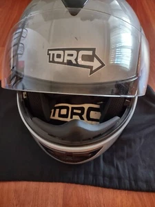 Torc Motorcycle Helmet V200 only two times used new condition - Picture 1 of 4