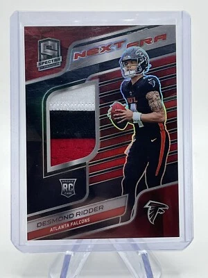 2022 Panini Spectra Desmond Ridder Next Era Rookie Patch /99 #NE-DRI - Atlanta - Image 1 of 2