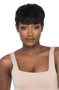 PIXIE MOHAWK - OUTRE 100% HUMAN HAIR PREMIUM DUBY WIG - Picture 1 of 23