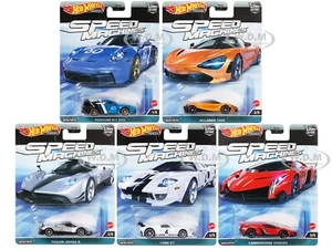 "SPEED MACHINES" 5-TEILIGES SET "CAR CULTURE" DIECAST CARS VON HOT WHEELS FPY86-959A - Bild 1 von 3