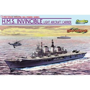 Dragon HMS Invincible Light Aircraft Carrier Falklands War 30th Anniversary 7128 - Picture 1 of 5