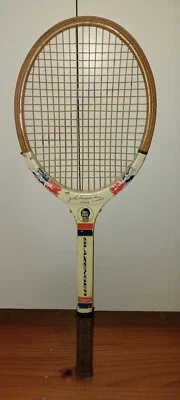 Original Vintage 1970’s JOHN NEWCOMBE Signature Slazenger Junior Tennis Racquet - image 1 of 4