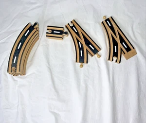 Thomas And Friends Wooden Road For Race Cars Compatible With Wooden Train Track - Picture 1 of 7