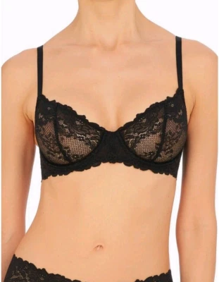 Sujetador NATORI 724314 Heavenly Convertible Balconette Encaje Transparente con Aros 32 G/DDDD Foto 1 de 4
