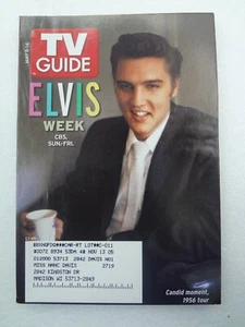 TV Guide May 8-14 2005 Elvis Presley Week 1956 Tour - Picture 1 of 2