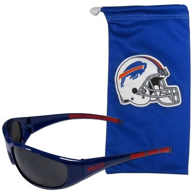 Gafas de sol Buffalo Bills envolventes con bolsa de microfibra (fútbol americano NFL) Foto 1 de 3