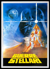 1977 - (2000) * Poster Soggettone Cinema Ristampa "Guerre Stellati (Star Wars) -